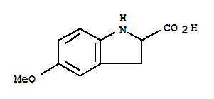 1H-Indole-2-carboxylicacid,2,3-dihydro-5-methoxy-(9CI) Structure,791736-08-8Structure