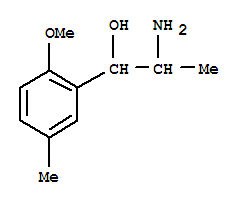 Benzenemethanol, alpha-(1-aminoethyl)-2-methoxy-5-methyl-(9ci) Structure,791739-17-8Structure