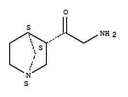 Ethanone, 2-amino-1-(1-azabicyclo[2.2.1]hept-3-yl)-, exo-(9ci) Structure,791747-10-9Structure