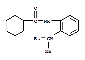 (9ci)-n-[2-(1-甲基丙基)苯基]-环己烷羧酰胺结构式_791830-85-8结构式