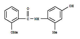 Benzamide, n-(4-hydroxy-2-methylphenyl)-2-methoxy-(9ci) Structure,791840-90-9Structure