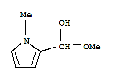 (9ci)-alpha-甲氧基-1-甲基-1H-吡咯-2-甲醇结构式_791846-78-1结构式