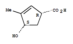 2-Cyclopentene-1-carboxylic acid, 4-hydroxy-3-methyl-, cis-(9ci) Structure,79195-19-0Structure