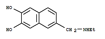 2,3-Naphthalenediol, 6-[(ethylamino)methyl]-(9ci) Structure,792136-88-0Structure