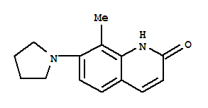 2(1H)-quinolinone,8-methyl-7-(1-pyrrolidinyl)-(9ci) Structure,792149-18-9Structure