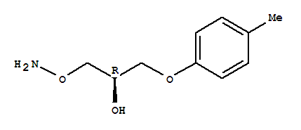 (2r)-(9ci)-1-(氨基氧基)-3-(4-甲基苯氧基)-2-丙醇结构式_792177-83-4结构式