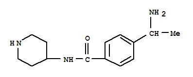 Benzamide, 4-(1-aminoethyl)-n-4-piperidinyl-(9ci) Structure,792184-33-9Structure