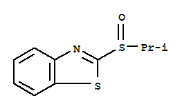 Benzothiazole, 2-[(1-methylethyl)sulfinyl]-(9ci) Structure,79252-74-7Structure