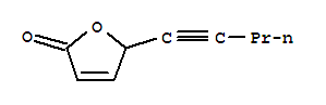 2(5H)-furanone, 5-(1-pentynyl)-(9ci) Structure,79263-61-9Structure