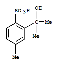 Benzenesulfonic acid, 2-(1-hydroxy-1-methylethyl)-4-methyl-(9ci) Structure,792857-21-7Structure