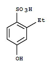 Benzenesulfonic acid, 2-ethyl-4-hydroxy-(9ci) Structure,792861-33-7Structure