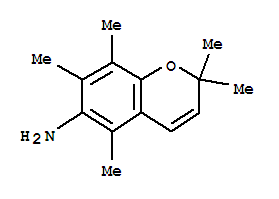 2H-1-benzopyran-6-amine,2,2,5,7,8-pentamethyl-(9ci) Structure,792865-66-8Structure