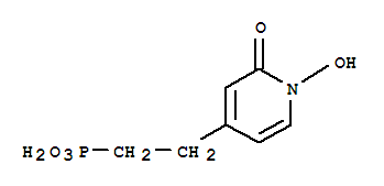 (9ci)-[2-(1,2-二氢-1-羟基-2-氧代-4-吡啶)乙基]-磷酸结构式_792894-97-4结构式