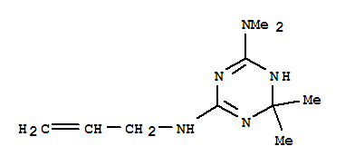 1,3,5-Triazine-2,4-diamine,1,6-dihydro-n,n,6,6-tetramethyl-n-2-propenyl-(9ci) Structure,792897-92-8Structure