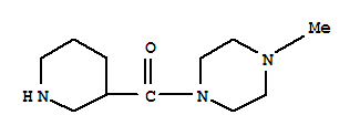 Piperazine, 1-methyl-4-(3-piperidinylcarbonyl)-(9ci) Structure,792906-73-1Structure