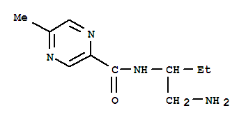 Pyrazinecarboxamide, n-[1-(aminomethyl)propyl]-5-methyl-(9ci) Structure,792907-21-2Structure