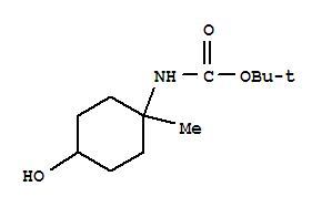 (4-Hydroxy-1-methylcyclohexyl)carbamic acid 1,1-dimethylethyl ester Structure,792913-83-8Structure