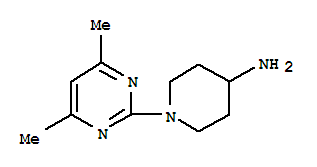 4-Piperidinamine,1-(4,6-dimethyl-2-pyrimidinyl)-(9ci) Structure,792940-21-7Structure