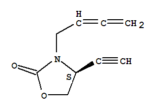 2-Oxazolidinone,3-(2,3-butadienyl)-4-ethynyl-,(4s)-(9ci) Structure,792950-36-8Structure