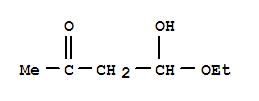 2-Butanone, 4-ethoxy-4-hydroxy-(9ci) Structure,79317-81-0Structure