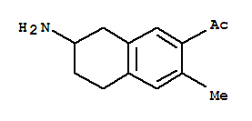 Ethanone, 1-(7-amino-5,6,7,8-tetrahydro-3-methyl-2-naphthalenyl)-(9ci) Structure,793652-59-2Structure