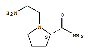 (2s)-(9ci)-1-(2-氨基乙基)-2-吡咯烷羧酰胺结构式_794461-36-2结构式