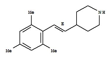 Piperidine, 4-[(1e)-2-(2,4,6-trimethylphenyl)ethenyl]-(9ci) Structure,794472-32-5Structure