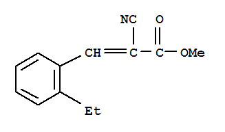 2-Propenoicacid,2-cyano-3-(2-ethylphenyl)-,methylester(9ci) Structure,796048-22-1Structure