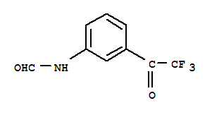 (9ci)-n-[3-(三氟乙酰基)苯基]-甲酰胺结构式_79684-37-0结构式