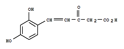 4-Pentenoicacid,5-(2,4-dihydroxyphenyl)-3-oxo-(4ci) Structure,797035-12-2Structure