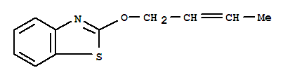 (9ci)-2-(2-丁烯氧基)-苯并噻唑结构式_79714-84-4结构式