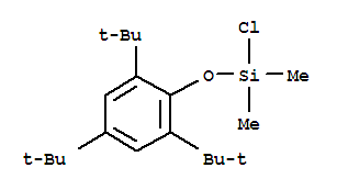 (2,4 6-Tri-tert-butylphenoxy)dimethylchlorosilane Structure,79746-31-9Structure