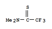 Ethanethioamide, 2,2,2-trifluoro-n,n-dimethyl- Structure,79770-08-4Structure