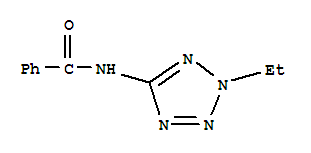 (9ci)-n-(2-乙基-2H-四唑-5-基)-苯甲酰胺结构式_797767-76-1结构式