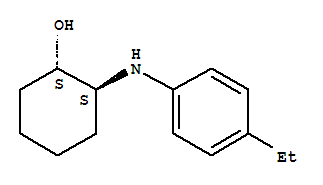 Cyclohexanol,2-[(4-ethylphenyl)amino]-,(1r,2r)-rel-(9ci) Structure,797789-13-0Structure