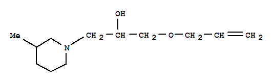 (9ci)-3-甲基-alpha-[(2-丙烯基氧基)甲基]-1-哌啶乙醇结构式_797789-28-7结构式