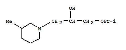 (9ci)-3-甲基-alpha-[(1-甲基乙氧基)甲基]-1-哌啶乙醇结构式_797789-37-8结构式