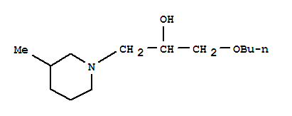 (9ci)-alpha-(丁氧基甲基)-3-甲基-1-哌啶乙醇结构式_797789-53-8结构式