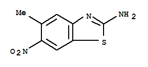 2-Benzothiazolamine,5-methyl-6-nitro-(9ci) Structure,797809-81-5Structure