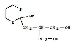 (9ci)-2-[(2-甲基-1,3-二硫杂n-2-基)甲基]-1,3-丙二醇结构式_798550-49-9结构式