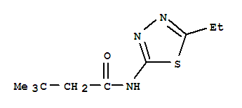 Butanamide, n-(5-ethyl-1,3,4-thiadiazol-2-yl)-3,3-dimethyl-(9ci)Structure,799252-12-3Structure Butanamide, n-(5-ethyl-1,3,4-thiadiazol-2-yl)-3,3-dimethyl-(9ci) Structure,799252-12-3Structure