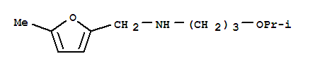 2-Furanmethanamine,5-methyl-n-[3-(1-methylethoxy)propyl]-(9ci) Structure,799260-51-8Structure