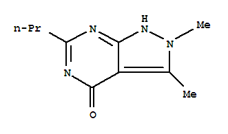 4H-pyrazolo[3,4-d]pyrimidin-4-one,1,2-dihydro-2,3-dimethyl-6-propyl-(9ci) Structure,799295-94-6Structure