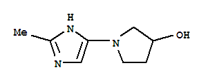 3-Pyrrolidinol, 1-(2-methyl-1h-imidazol-4-yl)-(9ci) Structure,799813-97-1Structure