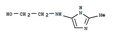 Ethanol, 2-[(2-methyl-1h-imidazol-4-yl)amino]-(9ci) Structure,799814-25-8Structure