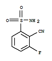 Benzenesulfonamide, 2-cyano-3-fluoro-(9ci) Structure,80022-95-3Structure