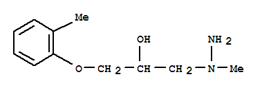 (9ci)-1-(1-甲基肼基)-3-(2-甲基苯氧基)-2-丙醇结构式_800378-73-8结构式