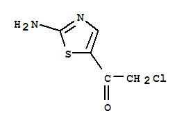  1-(2-氨基-5-噻唑)-2-氯-乙酮结构式_800398-96-3结构式