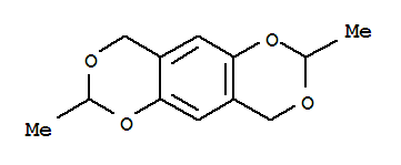 Benzo[1,2-d:4,5-d]bis[1,3]dioxin, 4,9-dihydro-2,7-dimethyl-(9ci) Structure,80067-73-8Structure