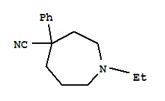 1H-azepine-4-carbonitrile,1-ethylhexahydro-4-phenyl-(8ci) Structure,801156-61-6Structure